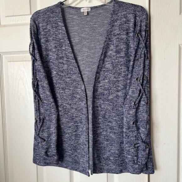 Women's Purple Cardigan, Size Large - Picture 4 of 8